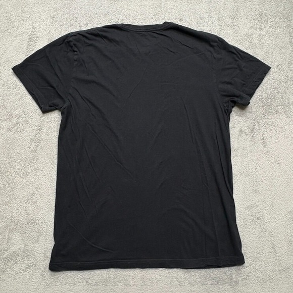 Polo Ralph Lauren T-shirt Mens Large Black Short Sleeve Pony Crew - Picture 5 of 5